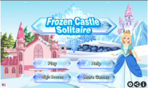 Frozen Castle Solitaire game 1