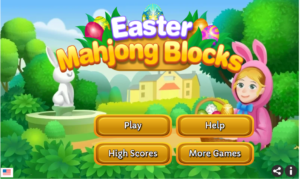 Blocks Mahjong game – Easter 1